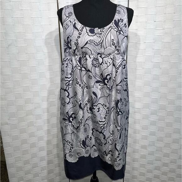 See By Chloe Women’s Silk Floral Babydoll Dress Size 8 Floral Hawaiian Flowy - Picture 11 of 14